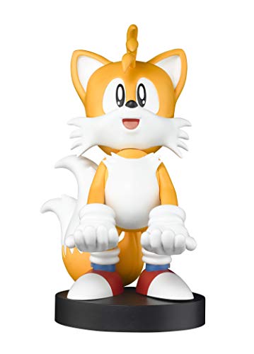 Figura de Ação SONIC THE HEDGEHOG Tails Cable Guy Exquisite Gaming - Suportes para telemóveis - 20 cm, Tails, dispositivos, sonic the hedgehog