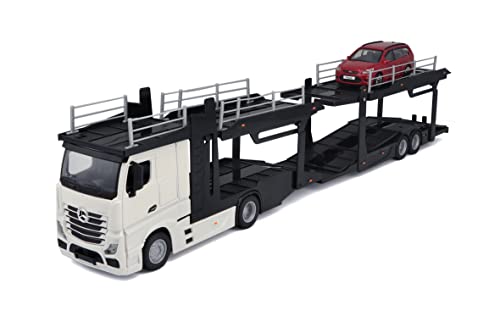 Veículo Sobre Rodas BBURAGO Mercedes Benz Actros BBURAGO - Veículos de brincar - camião, roda, condução remota, luzes, sons
