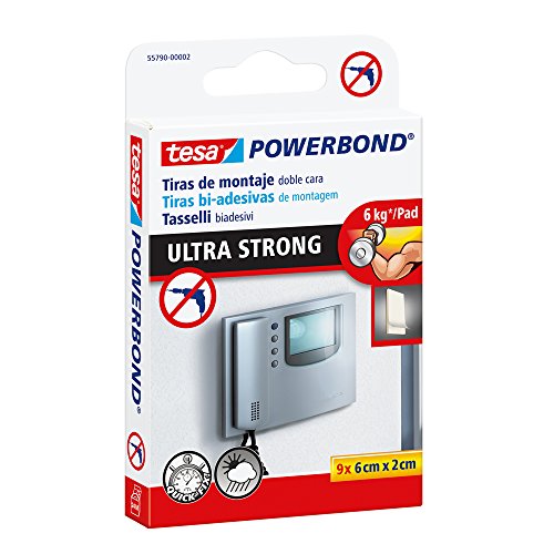 Fita Adesiva TESA Powerbond Ultra Strong (100 x 25 cm) TESA - Fita adesiva de ferragens - dupla, ultra strong, interior, exterior