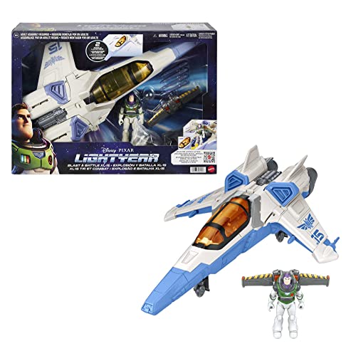 Figuras de Ação MATTEL Lightyear 3 em 1 (Idade Mínima: 4) Mattel - Naves espaciais de brinquedo - figura, ação, mattel, lightyear, 3 em 1, explosão