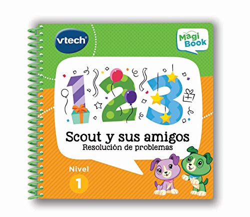 Livro Para Magibook VTECH Scout e Seus Amigos VTech - Brinquedos - interativo, motricidade fina, linguagem, capacidade auditiva