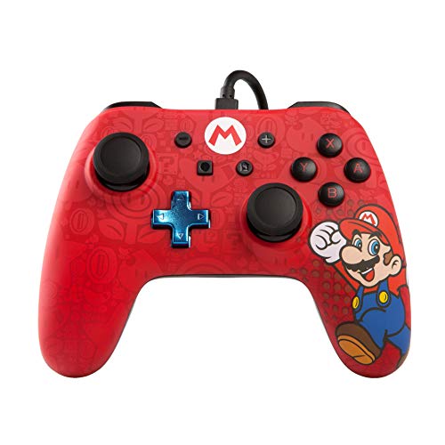 Comando Nintendo Switch POWER-A Iconic Super Mario Power A - Controladores de jogo - nintendo switch, power-a, super mario, ergonômico, alavancas analógicas