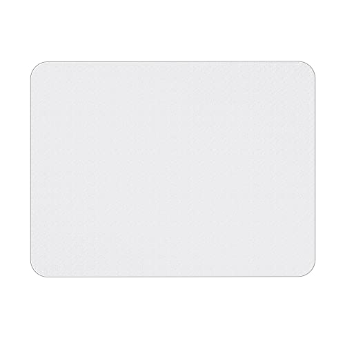 Protetor de Chão HOMCOM 90x120 cm - Transparente HOMCOM - Tapetes para cadeiras - 90x120 cm, transparente, pvc, anti-risco
