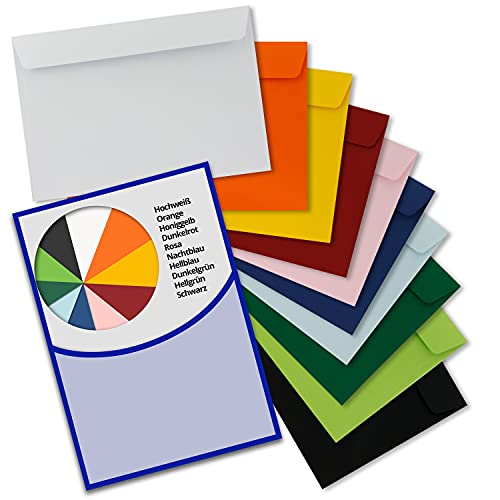 Sobres Farbenfroh 150 Unidades (Recondicionado Como Novo) NEUSER PAPIER - Suprimentos de envio - sobres, farbenfroh, unidades, recondicionado