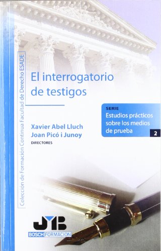 Livro El Interrogatorio De Testigos de José María Zavala (Espanhol) JMB - Livros - livro, el interrogatorio de testigos, josé maría zavala, espanhol