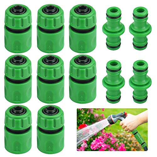 Conjunto de 12 Conectores para Mangueira FAVENGO Favengo - Acessórios e válvulas para mangueira de jardim - 12 conectores, ABS resistente, fácil de usar, econômico