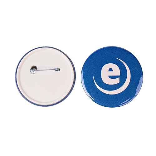 Kit para Fabrico de Chapas ENTERPRISE PRODUCTS 250 Unidades Enterprise Products - Botões de alfinete - revestimento de segurança, escritório, papel fotográfico, transferências