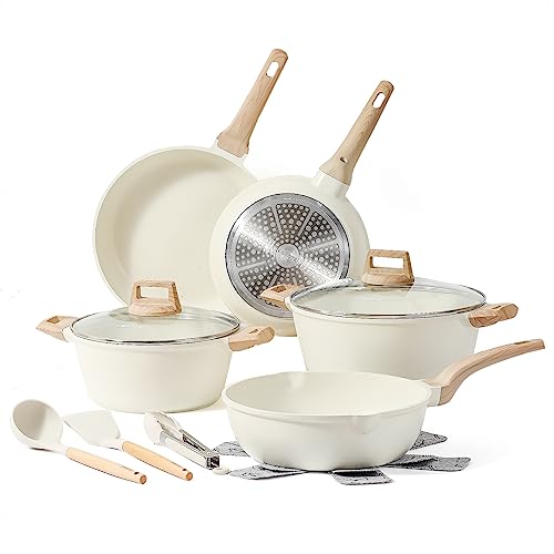 Conjunto de Panelas CAROTE (12 peças - Aço inoxidável) CAROTE - Conjuntos de panelas - 12 peças, aço inoxidável
