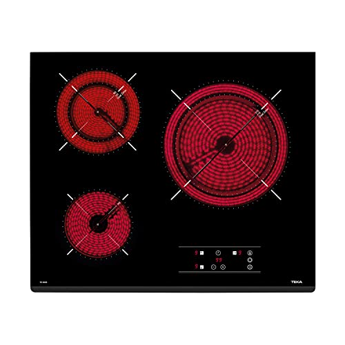 Placa de Cozinha Teka TZ6320 Interno Cerâmica Preto TEKA - Cooktops - cerâmica, preto, interior