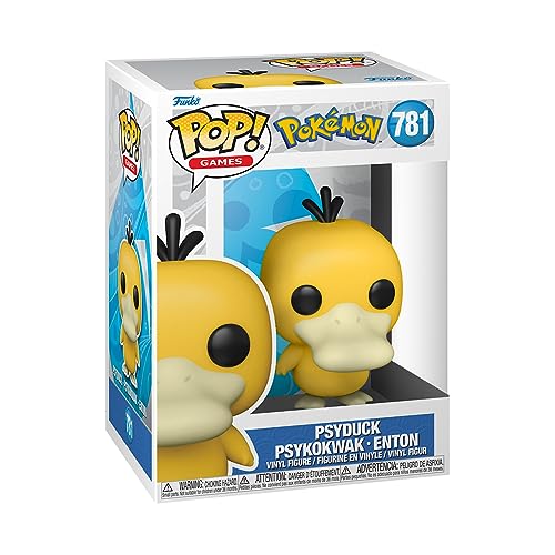 Figura FUNKO Pop! Games: Pokemon - Psyduck Funko - Roupa - figura, vinil, psyduck, pokemon