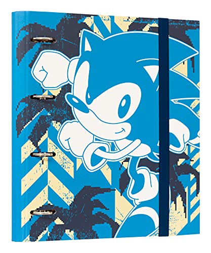 Dossier ERIK EDITORES Sonic (A4 - 26x32cm) Grupo Erik - Pastas Organizadoras - a4, 26x32cm, cartão rígido, anti-poema