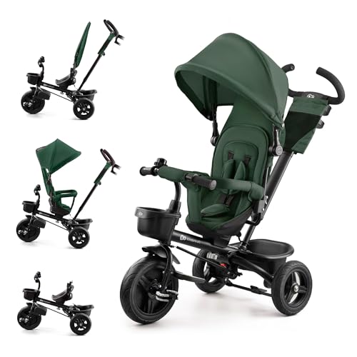 Triciclo KINDERKRAFT Aveo (Verde - 99-125cm) 4Kraft - Veículos de passeio - triciclo, kinderkraft, aveo, verde, 99-125cm