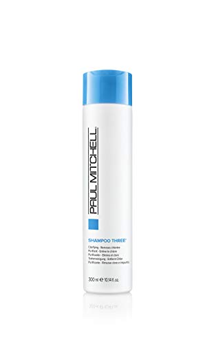 Paul Mitchell Three Unisexo Champô 300 Ml Paul Mitchell - Shampoo & condicionador - remover cloro, impurezas, metais, minerais