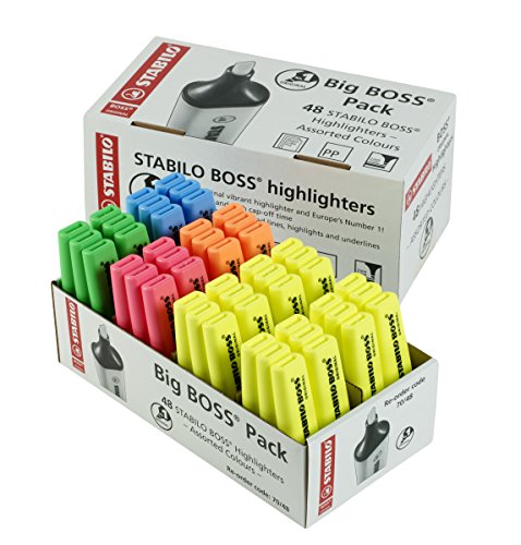 Marcador Fluorescente STABILO Boss Original Stabilo - Marcadores e marcadores de texto - fluorescente, stabilo, boss original