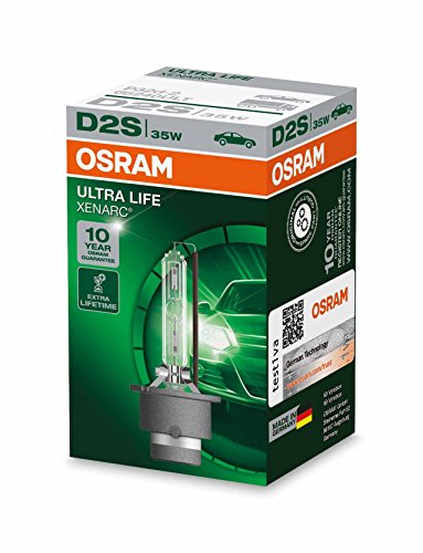 Lâmpada para faról de automóveis OSRAM Xenarc Ultra Life D2S Osram - Iluminação de veículo a motor - Xenarc, ultra life, automático, preto