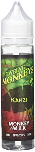 E-Líquido KANZI Twelve Monkeys (50 ml) 12 Monkeys - Banho e corpo - kanzi, twelve monkeys, e-liquido, 50 ml