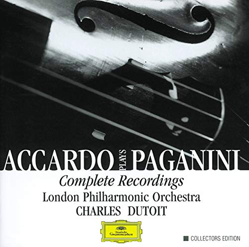 CD Accardo, Salvatore - Accardo Plays Paganini (6 CDs) DEUTSCHE GRAMMOPHON, BOX CLASSICA, CLASSICO, - Cds de música - cd, accardo salvatore, paganini, 6 CDs