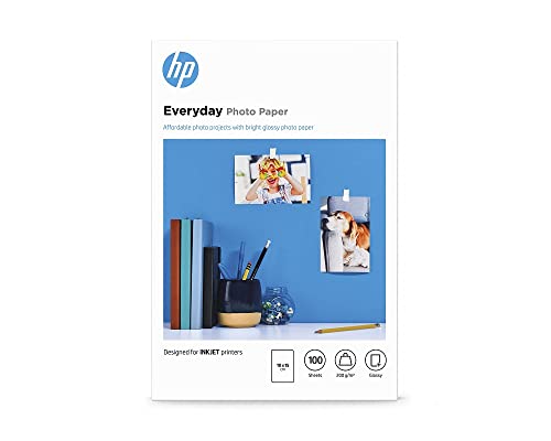 HP Photo Paper - Everyday Plus 10 x 15 inches (Consumível Informática e Tel.) HP - Papel de impressora e copiadora - photo paper, everyday plus, 10 x 15 inches