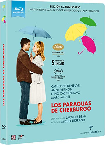 Blu-Ray Los Paraguas de Cherburgo (Edición en Español) KARMA FILMS - Dvds e vídeos - blu-ray, paraguas, cherburgo, edição em espanhol