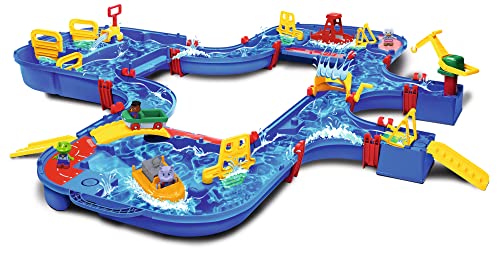 Conjunto de Brinquedos AQUAPLAY Mega Lock Box Aquaplay - Brinquedos - aquaplay, mega lock box, 4 estações, brinquedos, plástico resistente