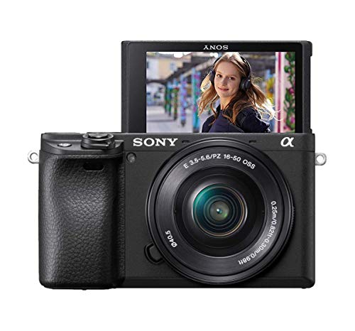 Máquina Fotográfica Mirrorless SONY A6400 + 16-50mm F3.5-5.6 OSS Sony - Câmeras digitais - mirrorless, 16-50mm, f3.5-5.6 oss