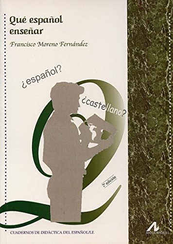 Livro Qué Español Enseñar de Juan Antonio Fernández García (Espanhol) ARCO - Livros - livro, espanhol, ensejar