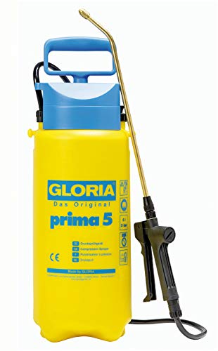 Pulverizador a Pressão GLORIA Prima 5 (5 L) Gloria - Pulverizadores de jardim - 5 l, preto, plástico
