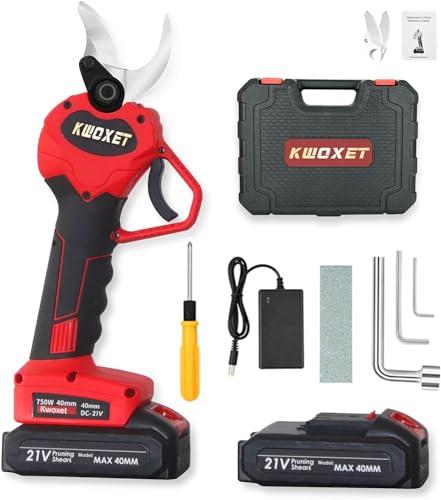 Tesoura Elétrica KWOXET (Bateria - 2 Unidades) Kwoxet - Tesouras de poda - bateria, elétrica, 2 unidades