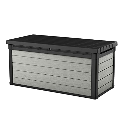 Armário de Jardim KETER Denali (Cinzento - Aço - 152x72.5x70cm) KETER - Móveis de exterior - 570 litros, Duotech, resistente, duplo uso