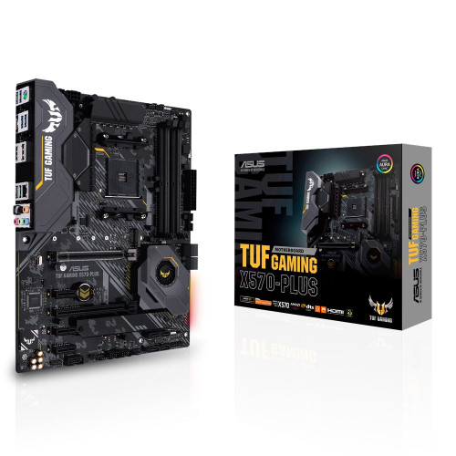 Motherboard ASUS TUF GAMING X570-PLUS (Socket AM4 - AMD X570 - ATX) ASUS - Placas-mãe - asus, tuf gaming, x570, am4, amd x570, ATX