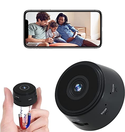 Câmara de segurança IP FJCA Mini Câmara Espia | Branco FJCA - Câmeras de vigilância - câmara de segurança, ip, mini câmara espia, 1080p, sem fios