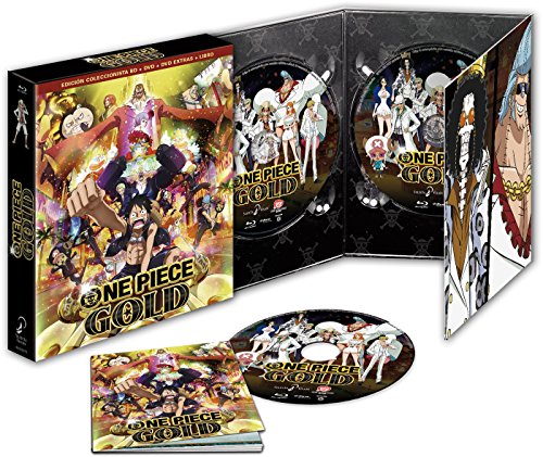 Blu-Ray One Piece - Gold (Edição em Espanhol) SELECTA - Dvds e vídeos - blu-ray, One Piece, Gold, edição em espanhol