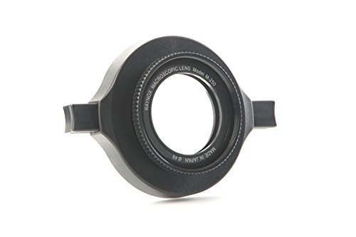 Adaptador RAYNOX DCR-0250 Super Macro (Preto) Raynox - Anéis adaptadores de lentes e filtros - super macro, slr, 3/2 elementos, 4,3 cm diâmetro