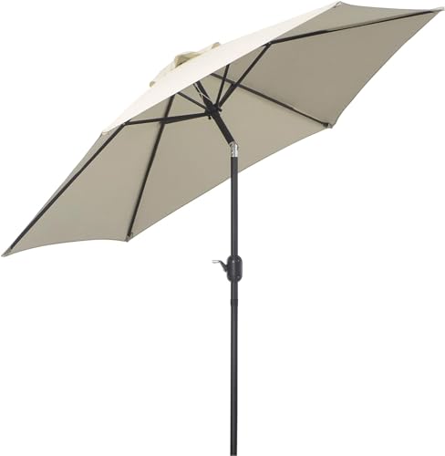 Guarda-Sol ALEXANDRO 2,5X2,3M (Branco - Alumínio) AZOREX - Móveis de exterior - 2,5x2,3m, branco, alumínio