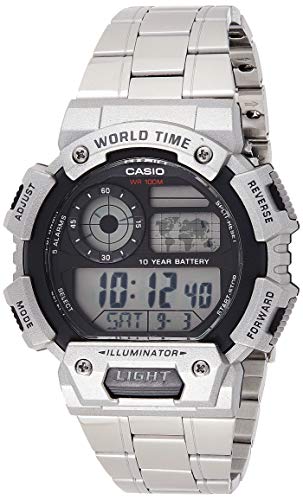 Relógio CASIO Homem (Aço - Dourado - Branco) Casio - Relógios - aço, dourado, branco, homem
