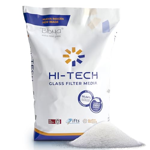 Areia para Piscinas HITECH (Piscina - 20 Kg) The Glass Company - Filtros para piscinas e spas - areia para piscinas, 20 kg, filtro, eficiência