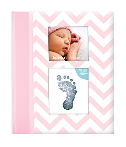 Diário Infantil PEARHEAD Baby Book (Rosa) Pearhead - Álbuns de fotos - infantil, fotografias, memórias, bebé