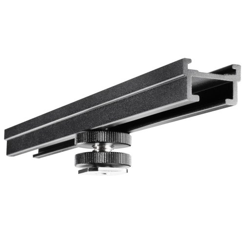 Walimex Rail de rallonge pour sabot de flash 15 cm (avec pied à emmancher filetage 1/4 pouce) Walimex - Acessórios de flash de câmera - rail, rallonge, sabot, pied à emmancher, filetage
