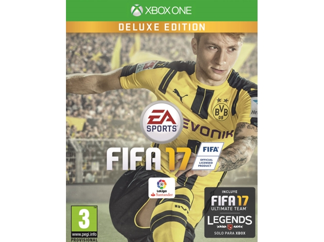 Jogo Elétrónico EA SPORTS Fifa 17 Deluxe Edition Electronic Arts - Software de jogos de vídeo - jogo eletrico, fifa 17, deluxe edition, frostbite, ea sports