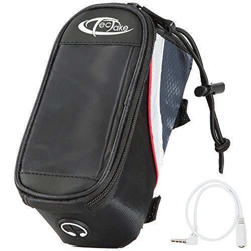 Bolsa de Tela para Bicicleta TECTAKE 401605 TecTake - Peças de reposição para telemóveis - tela, bicicleta, tec take