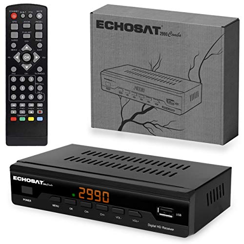 Receptor de TV SBS TECO 2990 COMBO (Full HD - 1080P) hd-line - Cabos - full hd, 1080p, hdi, usb 2.0, scart, antena