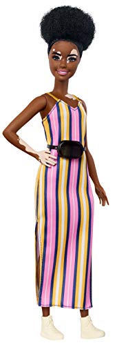 Barbie FASHIONISTAS Boneca de Moda Nº 135 (Idade Mínima: 3 Anos) Barbie - Bonecas - barbie, fashionistas, moda, acessórios, vestido