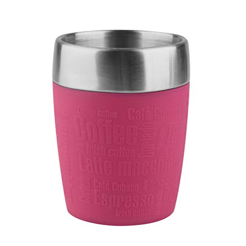 Garrafa Térmica EMSA Travel Mug (200 ml) Emsa - Porta-alimentos e bebidas - 200 ml, inox, silicone, viagem