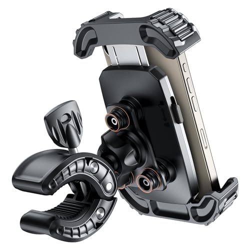 Suporte GUMOSH Moto para Smartphones até 6.8'' - Preto Dongguan Haixia Plastic Products Co., Ltd - Suportes para telemóveis - suporte, smartphone, 6.8 polegadas, preto