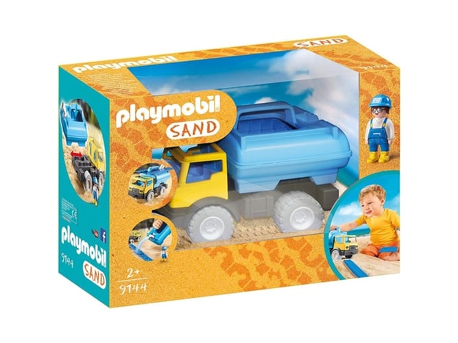 Playmobil 9144 camião de brincar (Peluches e Bonecas) PLAYMOBIL - Conjuntos de brinquedos - camião, brinquedo, piscina, rampas