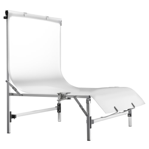 Suporte de Fotografia WALIMEX PRO Tavola Walimex - Fundos de estúdio - dobrável, superfície difusa, transparente, alta qualidade