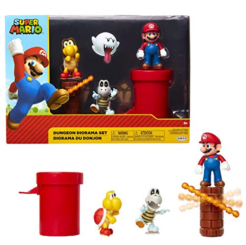 Figura SUPER MARIO Bros. JAKKS PACIFIC Super Mario World Dungeon Set Jakks Pacific - Bonecos de ação e brinquedo - 