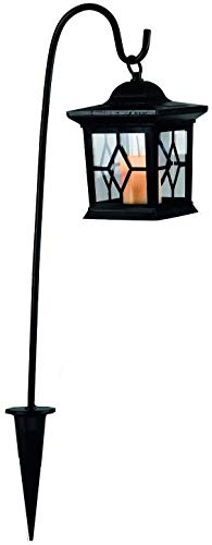 Lanterna de Campismo Solar Led Exterior Preto 3,7 Cm Star - Iluminação de caminho na paisagem - solar, led, exterior, 37 cm