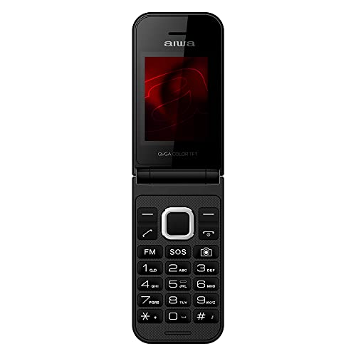 Telemóvel AIWA FP-24BK (2.4'' - Preto) Aiwa - Telemóveis - 2.4, preto