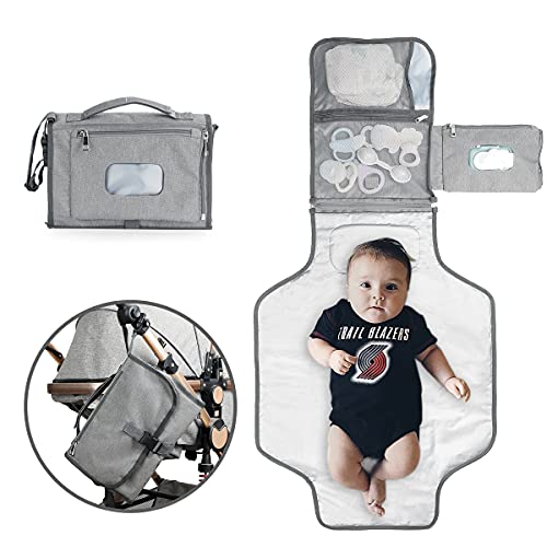 Mudador Portátil com Almofada e Bolsas (Recondicionado Como Novo) DANOVA - Móveis para bebês e crianças pequenas - portátil, almofada, bolsas, confortável